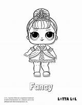 Coloring Pages Of LOL Surprise Dolls 80 Pieces Black And White  sketch template
