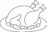 Thanksgiving Feast Coloring Page For Kids Colouring  sketch template