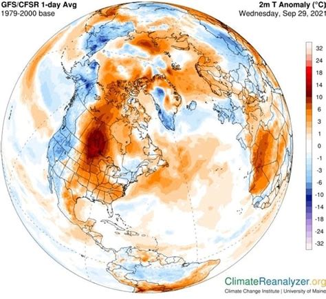 North Dakota hit 100 degrees Tuesday. For that far north this late in ...