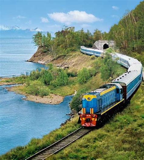 Lake Baikal, Irkutsk Oblast, Russia - PixoHub | Trans siberian railway, Train journey, Lake baikal