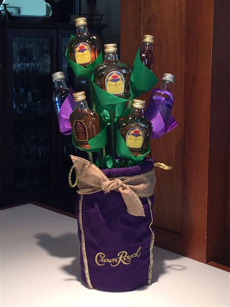 diy crown royal gift basket - Lorriane Holliday