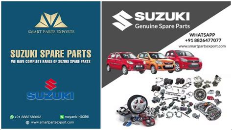 Suzuki Genuine Spare Parts - YouTube