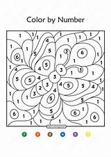 Kids Coloring By Number Pages Printable sketch template