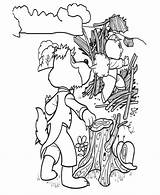 Bluebonkers  3 Pigs Coloring Sheets Blowing The Stick House sketch template