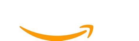 Amazon logo in transparent PNG and vectorized SVG formats