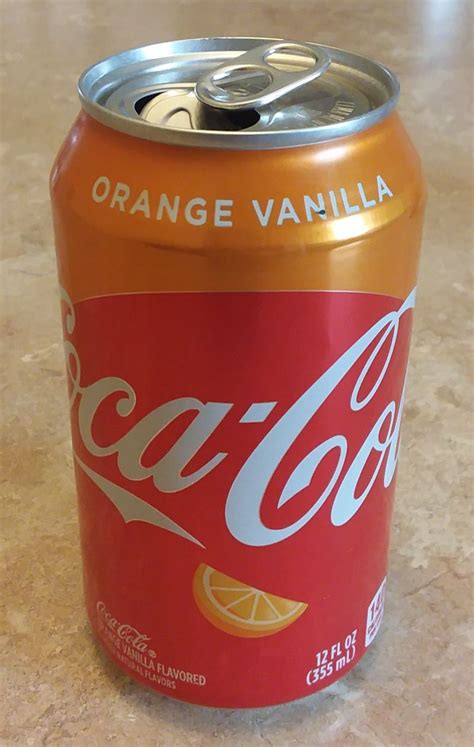 Soda Can Collection: Orange Vanilla Coke