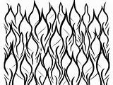 Fire Inspired Adult Coloring  Page sketch template