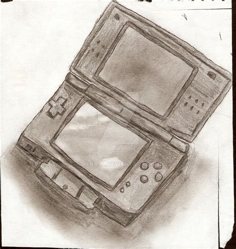 Nintendo DS Lite Sketch by Renaul on DeviantArt