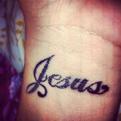 21 Attractive Jesus Wrist Tattoos Design