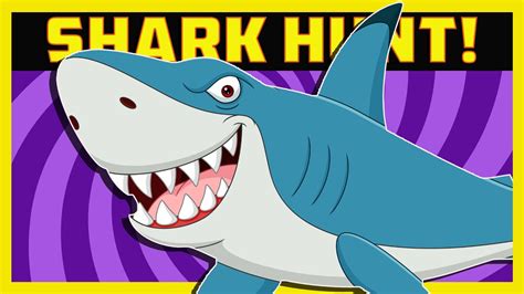 We're Going on a Shark Hunt Song for Kids | Brain Break Movement Song for Preschool and ...