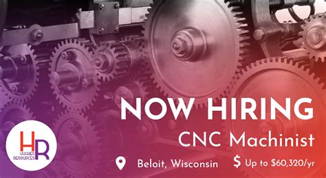CNC Machinist: Beloit, Wisconsin