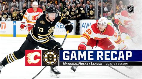 Flames @ Bruins 2/6 | NHL Highlights 2024 - YouTube