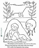 Free Printable Nursery Rhyme Coloring Pages sketch template