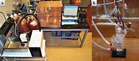 A picture showing the entire electrochemical workstation (a) and a... | Download Scientific Diagram