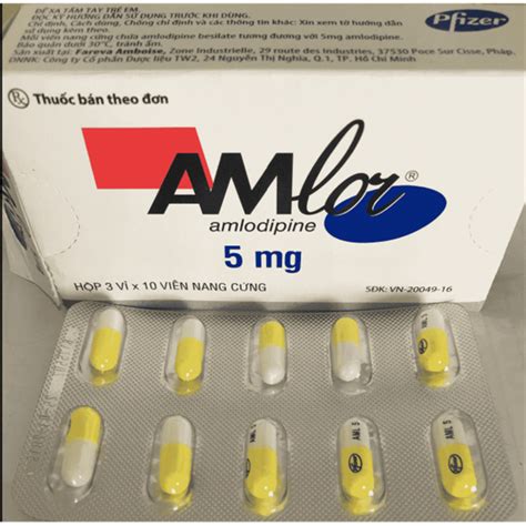 Amlor Cap 5mg Pfizer viên nhộng – thuocinfo.com – tham khảo giá thuốc ...