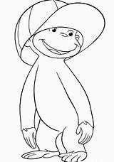 Curious George Coloring Pages To Print  Home sketch template