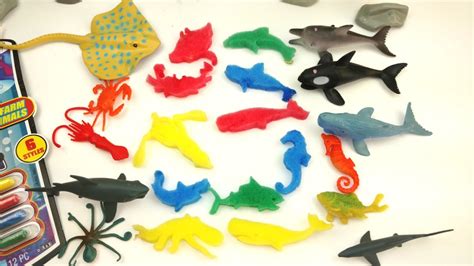 Magic Grow Foam Sea Animal Capsules/Growing Animal Toys In water/Learn ...