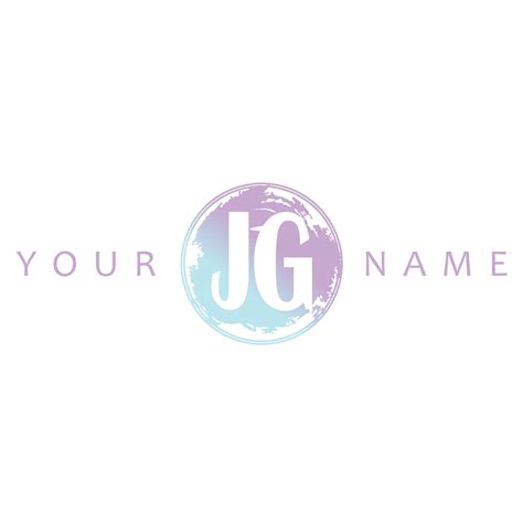 JG Initial Logo Watercolor Vector Design 33064828 Vector Art at Vecteezy