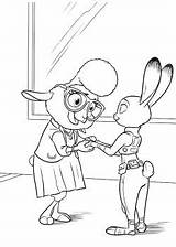Zootropolis Coloring Pages sketch template