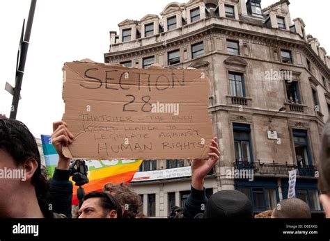 Section 28 protest hi-res stock photography and images - Alamy