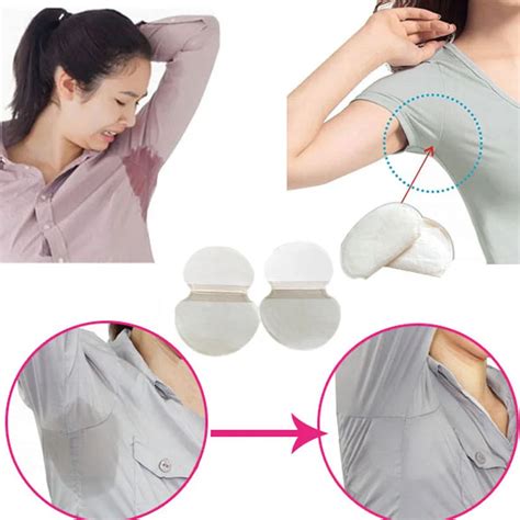 10pair /Set Oxter Sweat Pads Antiperspirant Underarm Sweat Pads Armpit Guard Sheet Shield Fresh ...