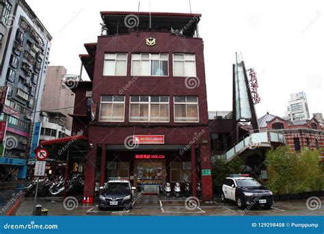 Ximen Taipei,taiwan-October 12 ,2018:Police Station Building at Editorial Stock Photo - Image of ...