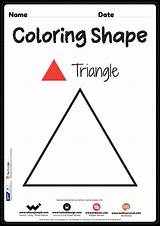 Triangle Coloring Page  Free Printable PDF For Kindergarten sketch template