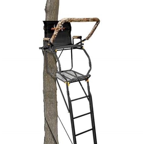 Muddy 20 ft. The Skybox Deluxe 1-Person Deer Hunting Ladder Tree Stand MUD-MLS1550 - The Home Depot