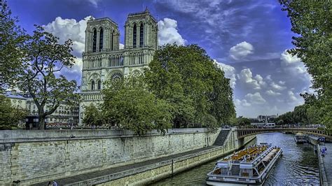 HD wallpaper: Notre Dame de Paris Cathedral, bristol cathedral, hdr, desktop background ...