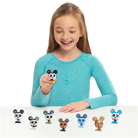 Just Play Disney Doorables Mickey Mouse Years of Ears Collection Peek, Includes 8 Exclusive Mini ...