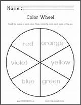 Blank Color Wheel Worksheet Sketch Coloring Page sketch template