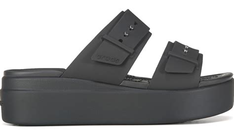 Crocs Women's Brooklyn Buckle Platform Sandal | Famous Footwear