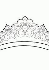 Tiara Coloring Pages  Tobanga Colors sketch template