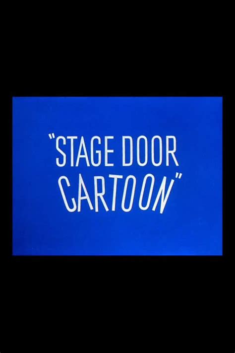Stage Door Cartoon - Alchetron, The Free Social Encyclopedia