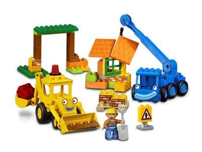 LEGO 3297 Duplo Bob the Builder Scoop and Lofty at the Building Yard ...