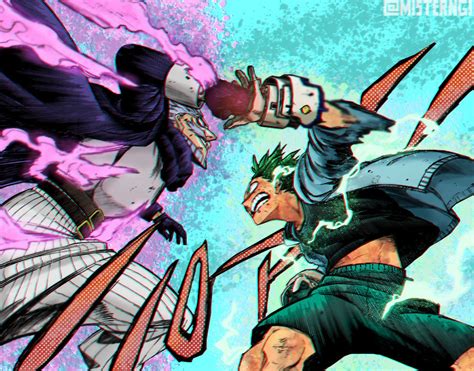 Gentle Criminal Vs Deku // MHA 179 (by @MisterNG1 on twitter/Instagram ...