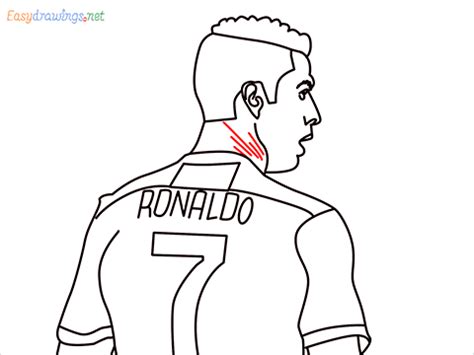 How To Draw Cristiano Ronaldo Step by Step - [16 Easy Phase] | Ronaldo, Easy drawing steps ...
