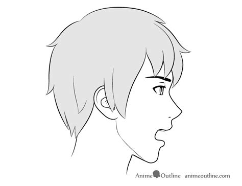 How to Draw Anime Male Facial Expressions Side View - how To Meditate