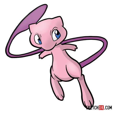 How to Draw Mew - The Psychic Powerhouse | Pokémon Tutorial