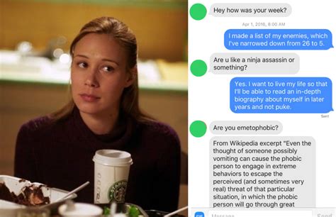 I messaged dudes on Tinder using Paris Geller quotes, and they were strangely into it ...