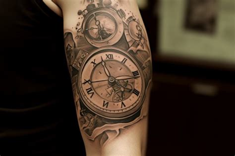 Broken Clock Tattoo Meaning and Symbolism: Fully Explained - TattooClue.com