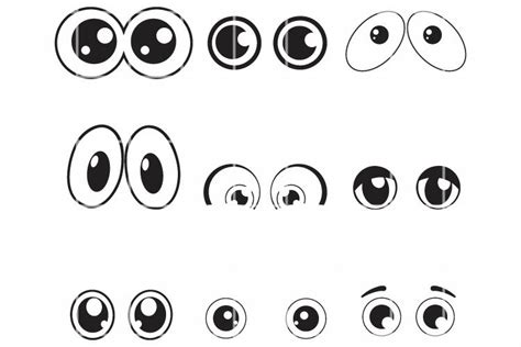 Cartoon Eyes SVG. Googly Eyes svg. Cartoon Eyes (2039011), Google Eyes