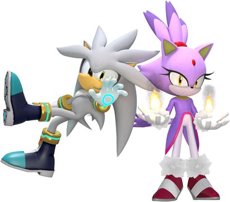 Silver and Blaze, Partners in Time by Hypersonic172 on DeviantArt