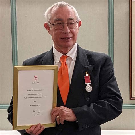 Gordon Gray, a Reader in St Albans diocese is awarded the British ...