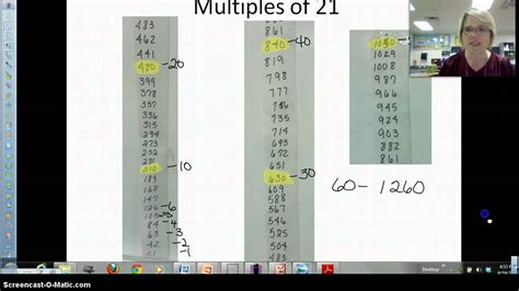 Multiple Towers of 21 - YouTube