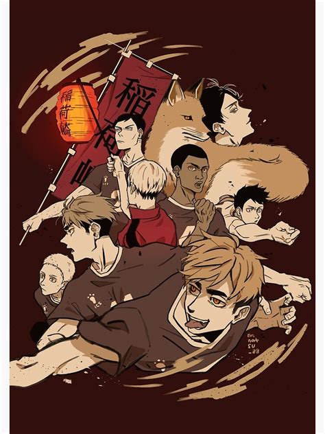 "Haikyuu!! Inarizaki Team" Poster for Sale by rinnatsu88 | Redbubble