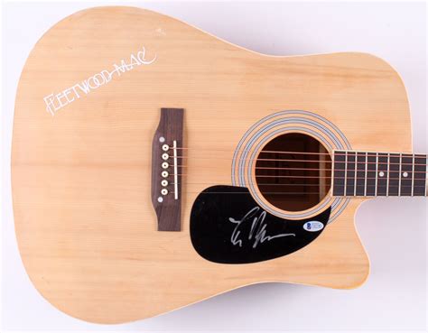 Lindsey Buckingham Signed 41" Acoustic Guitar (Beckett COA) | Pristine ...