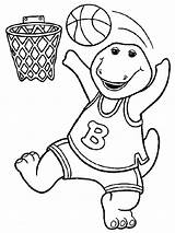 Free Printable Barney Coloring Pages For Kids sketch template