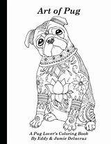 Easy Mandala Coloring Pages Pug sketch template