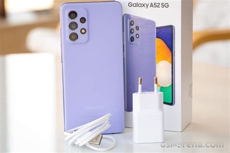 Samsung Galaxy A52 5G in for review